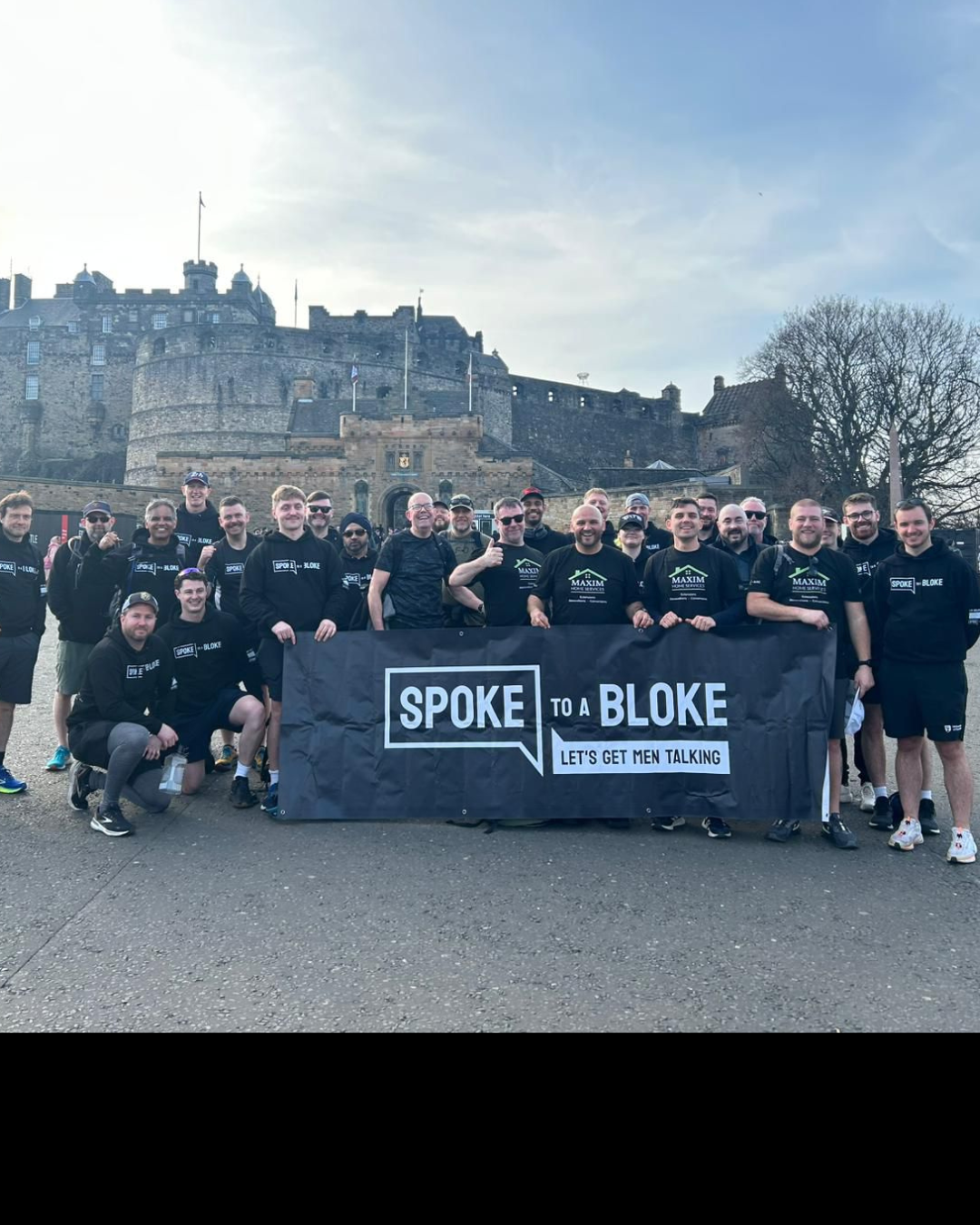 Walkers in Edinburgh